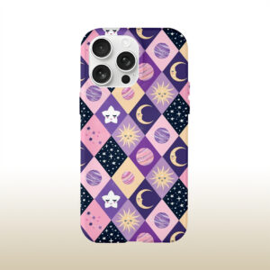 Girl Star Moon Pattern Phone Case