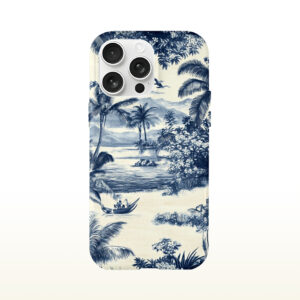 Coconut Grove Sunset Holiday Pattern Phone Case