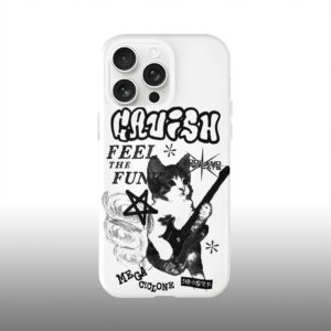 Rock Cat Superstar Pattern Phone Case