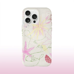 Painted Simple Flowers Pattern Phone Case