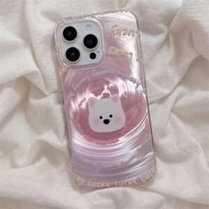 Cute West Highland puppy patterned phone case