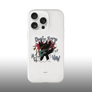 Rock Cat Pattern Phone Case