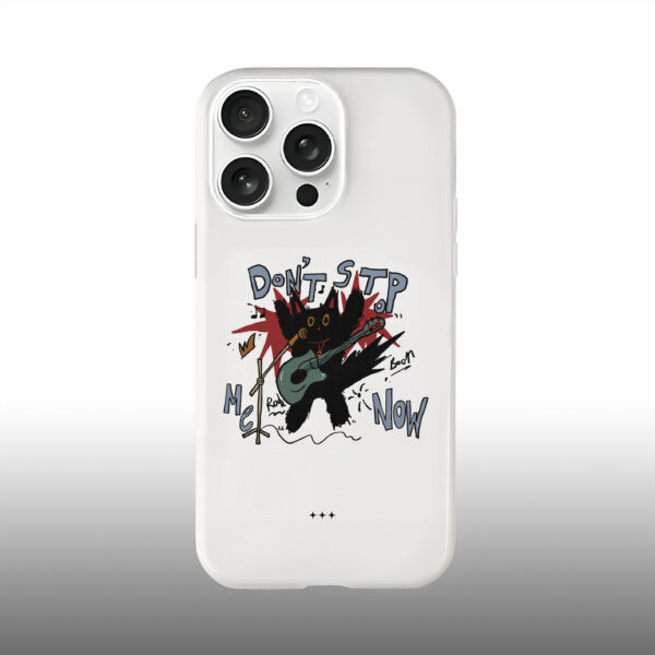 Rock Cat Pattern Phone Case