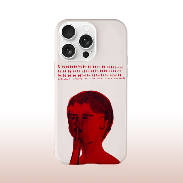 Shhh... Funny Pattern Phone Case
