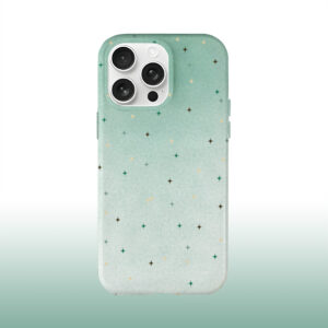 Gradient Green Star Pattern Phone Case