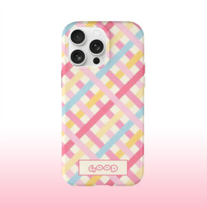 Pink Checked Phone Case