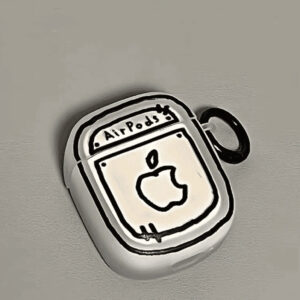 Pencil Drawing Doodle AirPods Case Protective Cover