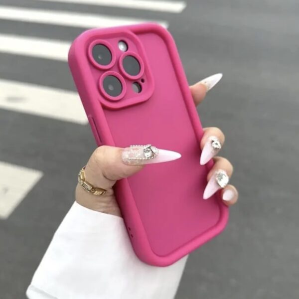 Comfortable & Stylish Solid-color Phone Case
