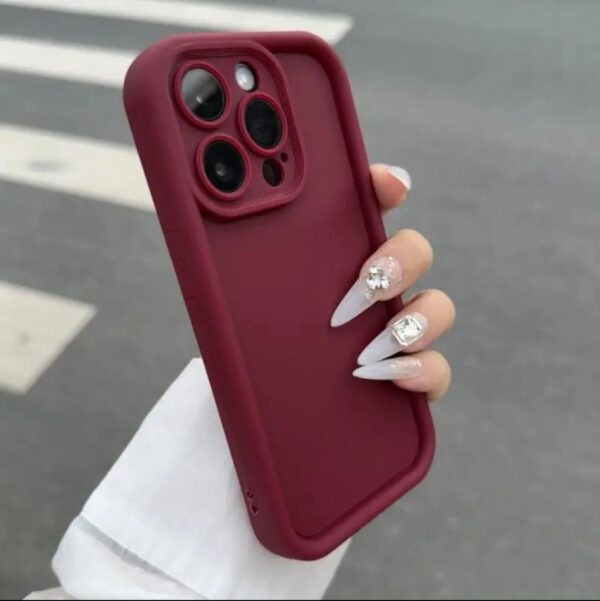 Comfortable & Stylish Solid-color Phone Case