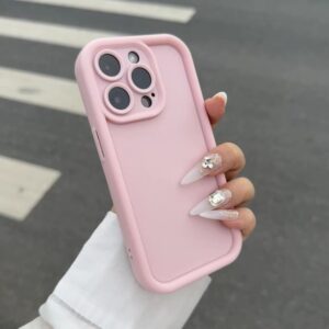 Comfortable & Stylish Solid-color Phone Case