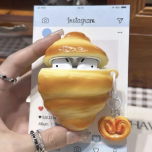 Croissant AirPods Case Protective Cover