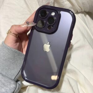 Lucency PVC Solid-color Phone Case